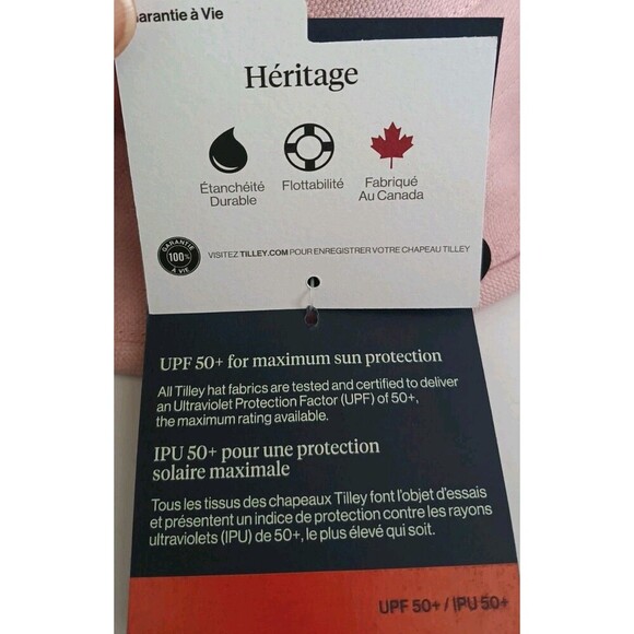 Tilley Heritage The Iconic T1 Bucket Hat Light Pink Size XL 7 3/4 UPF 50 New - Picture 14 of 15